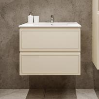 vonios spinteles 45 - Riva SA70RV-2 vonios spintelė, smėlio spalvos (Beige Matte) - 9 nuotrauka