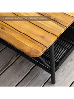 lauko baldai masterjero - Lauko baldų komplektas Masterjero Elegance, 5 vietų - 3 nuotrauka