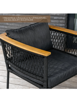lauko baldai masterjero - Lauko baldų komplektas Masterjero Elegance, 5 vietų - 4 nuotrauka