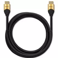 aukso laidas - Qoltec 50354 HDMI v2.1 kabelis itin didelės spartos 8K ,  60Hz ,  30AWG ,  Auksinis ,  1m - 9 nuotrauka