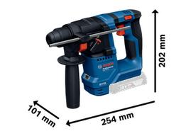 bosch akumuliatoriai 18 v - Bosch Professional GBH 18V-18, 18 V, 2000 mAh - 9 nuotrauka