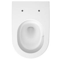 pakabinamo unitazo mygtukas - Cersanit Novado D253 pakabinamo unitazo komplektas su potinkiniu rėmu ir mygtuku, Juodas (Black) - 2 nuotrauka