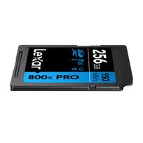 u3 256 - Atminties kortelė Lexar Professional 800x PRO, 256 GB, SDXC, UHS-I - 4 nuotrauka