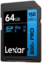memory card 64gb - Lexar Professional 800x PRO 64GB SDXC UHS-I Flash atminties kortelė - 6 nuotrauka