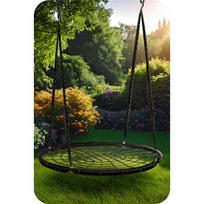 supynes lizdas - Sūpynės Gandro Lizdas Neo-Sport NS-104, 100 cm - 4 nuotrauka