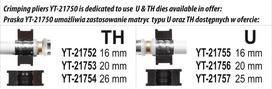 alaus -  YATO YT-21750 PEX-AL.PEX TH16-26 - 2 nuotrauka