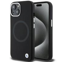 apple iphone 14 silicone case - BMW Signature Liquid Silicone MagSafe case for iPhone 15 Plus - black - 1 nuotrauka