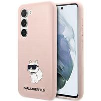 karl lagerfeld samsung galaxy s23 - Karl Lagerfeld KLHCS23SSNCHBCP S23 S911 hardcase pink/pink Silicone Choupette - 1 nuotrauka
