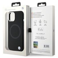 apple iphone 14 silicone case - BMW Signature Liquid Silicone MagSafe case for iPhone 15 Plus - black - 2 nuotrauka