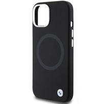 apple iphone 14 silicone case - BMW Signature Liquid Silicone MagSafe case for iPhone 15 Plus - black - 4 nuotrauka