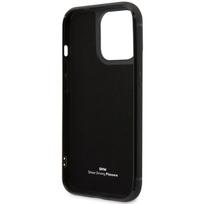 iphone 14 leather case - Case BMW BMHCP14L22RSEPK iPhone 14 Pro 6.1" black/black Leather Card Slot - 3 nuotrauka