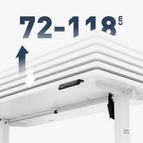 gaming desk - MARK ADLER Leader 7.3 White (Baltas) - 3 nuotrauka