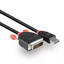 displayport cable 5m - LINDY 5m DisplayPort to DVI-D Cable - 4 nuotrauka