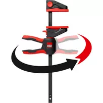 greitos fiksacijos spaustuvai - Spaustuvai su pasukama rankena BESSEY EZ360-30, Juodas (Black)/Raudonas (Red) - 5 nuotrauka