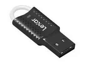 usb atmintine 32gb - Lexar Flash drive JumpDrive V40 32 GB, USB 2.0, Black - 2 nuotrauka