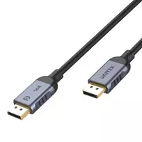 displayport cable 5m - UNITEK C1626GY01-1.5M DisplayPort kabelis 1.5m Juodas, Pilkas - 2 nuotrauka