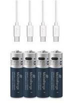 elementai aa - BATTERY RECH. LI-ION AA 1.5V/1400MAH 4P MRBAT161 MEDIARANGE - 3 nuotrauka