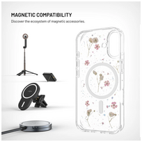 apple iphone 17 - Fixed MagBloom Apple iPhone 17, Blush Plum - 7 nuotrauka