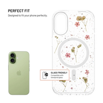 apple iphone 17 - Fixed MagBloom Apple iPhone 17, Blush Plum - 8 nuotrauka