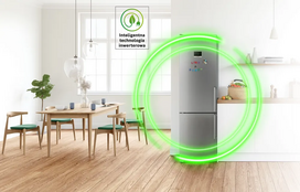bosch saldytuvas - Bosch KGN397LDF - 16 nuotrauka