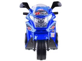 elektrinis vaikams - Vaikiškas elektrinis motociklas Vespa - mėlynas - 9 nuotrauka