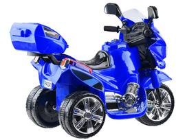 elektrinis vaikams - Vaikiškas elektrinis motociklas Vespa - mėlynas - 10 nuotrauka
