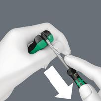 putplascio ideklas - Wera 9740 Putplasčio įdėklas, L formos raktų rinkinys 1, 20 vnt., atsuktuvas - 2 nuotrauka