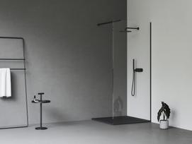 duso kabina 120 90 - Dušo kabina Ravak Walk-In GW9W7030SZ1, stačiakampė, be padėklo, 100 cm x 90 cm x 200 cm, skaidri sp./juoda sp./grūdintas - 4 nuotrauka