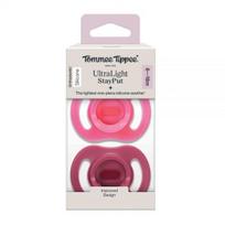 tommee tippee ciulptukai 6 - TOMMEE TIPPEE silikoninis čiulptukas, ULTRA-LIGHT 6-18 m, 2 vnt. - 2 nuotrauka