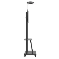 lcd stovas - TECHLY Floor Support with Shelf for LCD/LED/Plasma TV 32-70inch 60kg - 3 nuotrauka