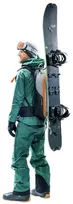 turistine kuprine - Deuter Alproof Lite 22 tin/ black - avalanche rucksack - 2 nuotrauka