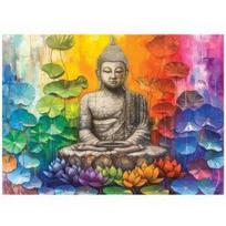 deliones puzzle 6000 - Eurographics Colorful Buddha 6000-5925, 67.6 x 48.9 cm, 1000 det. - 2 nuotrauka