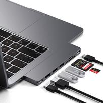 usb c 3.2 hub - Satechi USB-C Pro Hub Slim – erdvinė pilka - 4 nuotrauka