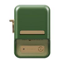 nesiojamas spausdintuvas - Niimbot B21 Pro Nešiojamas Etikečių Spausdintuvas Tamsiai Žalias (Dark Green) - 2 nuotrauka