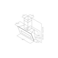 montuojamas gartraukis - Elica BLOOM BL/A/85 - 3 nuotrauka