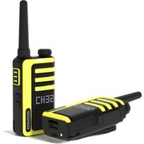 kenwood racijo - Kenwood UBZ-LJ9SET PMR radijo rinkinys 2vnt Juodas/Geltonas (Black/Yellow) - 3 nuotrauka