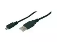 usb 3 0 type b - ASSMANN USB 2.0 connection cable type A - micro B M/M 3.0m USB 2.0 conform bl - 3 nuotrauka