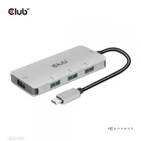 usb 3 0 to dvi - Club 3D DisplayPort To DVI-D Single Link Passive Adapter Black - 5 nuotrauka