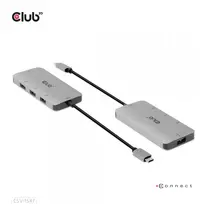 usb 3 0 to dvi - Club 3D DisplayPort To DVI-D Single Link Passive Adapter Black - 6 nuotrauka