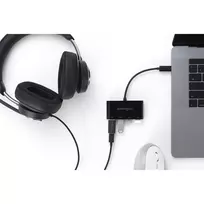 usb c 3 2 gen 2 kabelis - Rexel HUB USB Kensington Kensington HUB CH1200 USB-C 4 prievadų - 5 nuotrauka