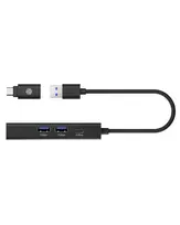 usb c 3.2 hub - Icy Box Hub IB-HUB1439-LAN 4w1 HUB, 1x USB-C, 2xUSB-A, 1x LAN - 4 nuotrauka