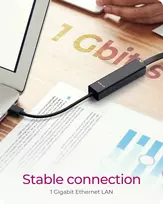 usb c 3.2 hub - Icy Box Hub IB-HUB1439-LAN 4w1 HUB, 1x USB-C, 2xUSB-A, 1x LAN - 7 nuotrauka
