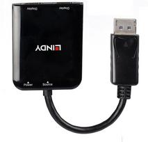 displayport kabelis 4k - Lindy 2 Port DisplayPort 1.2 MST Hub - 5 nuotrauka