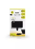 usb type c port - Port Designs USB šakotuvas PORT, 4 jungtys, TYPE C - 2 nuotrauka