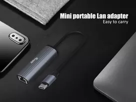 usb c laidas pd - Equip Dock USB-C->RJ45 10/100/1000 + 100W PD 0.15m gr - 5 nuotrauka