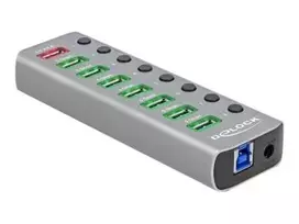 usb c 3.2 hub - HUB USB Delock 1x USB-C + 8x USB-A 3.2 Gen1 (63264) - 2 nuotrauka