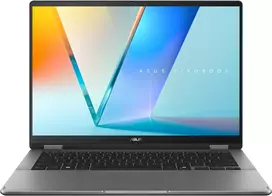 ASUS Vivobook 14 Flip OLED TP3407SA-SG142W, Ultra 7 256V, 16 GB, 1 TB, 14", Jutiklinis, Pilka (Grey)