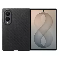 samsung z fold - Samsung Carbon Magnet Case for Galaxy Z Fold 8 Juodas (Black) - 1 nuotrauka
