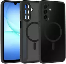 Topt Full Matte Mag Dėklas skirtas Samsung Galaxy A17 5G Juodas (Black)