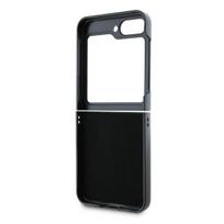 samsung galaxy flip 6 dekliukas - DKNY PU Leather Repeat Pattern Bottom Stripe dėklas, skirtas Samsung Galaxy Z Flip 6/7 FE, rudas (Brown) - 3 nuotrauka